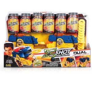 X SHOT DUAL DART & DISC BLASTERS NEW